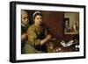 Kitchen Scene with Christ in the House of Martha and Mary, circa 1618-Diego Velazquez-Framed Giclee Print