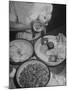 Kitchen Staff at the Waldorf Astoria Hotel Preparing Ingrediants for Waldorf Salads-Alfred Eisenstaedt-Mounted Photographic Print