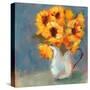 Kitchen Sunflowers-Sue Schlabach-Stretched Canvas