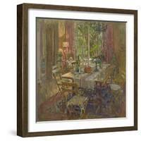 Kitchen Table, Provence-Susan Ryder-Framed Giclee Print