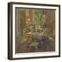 Kitchen Table, Provence-Susan Ryder-Framed Giclee Print