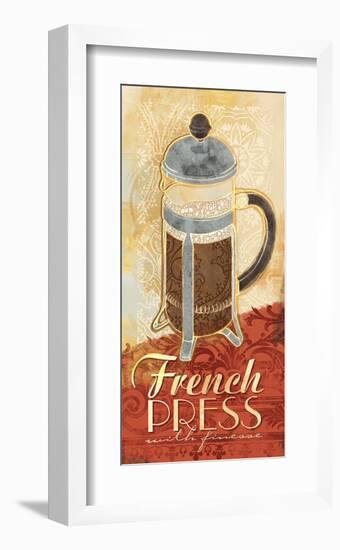 Kitchen Tile French Press-Alan Hopfensperger-Framed Art Print