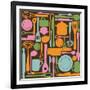 Kitchen Utensils - Seamless Pattern-kytalpa-Framed Art Print