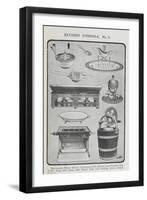 Kitchen Utensils-Isabella Beeton-Framed Giclee Print