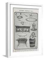 Kitchen Utensils-Isabella Beeton-Framed Giclee Print