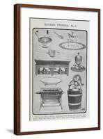 Kitchen Utensils-Isabella Beeton-Framed Giclee Print
