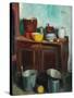 Kitchen Utensils-George Leslie Hunter-Stretched Canvas