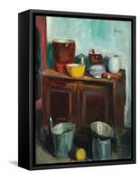 Kitchen Utensils-George Leslie Hunter-Framed Stretched Canvas