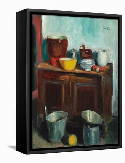 Kitchen Utensils-George Leslie Hunter-Framed Stretched Canvas