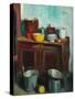 Kitchen Utensils-George Leslie Hunter-Stretched Canvas