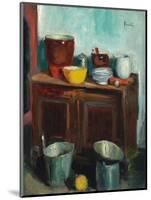 Kitchen Utensils-George Leslie Hunter-Mounted Giclee Print