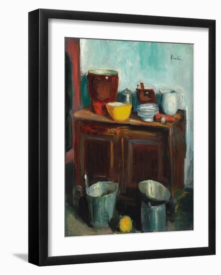 Kitchen Utensils-George Leslie Hunter-Framed Giclee Print