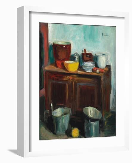 Kitchen Utensils-George Leslie Hunter-Framed Giclee Print