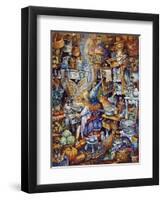 Kitchen Witch 2-Bill Bell-Framed Giclee Print