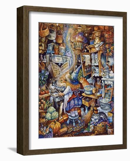 Kitchen Witch 2-Bill Bell-Framed Giclee Print