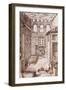 Kitchen with Loggia-Bartolomeo Scappi-Framed Giclee Print