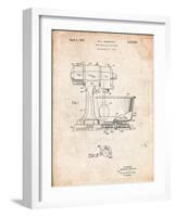 Kitchenaid Kitchen Mixer Patent-Cole Borders-Framed Art Print