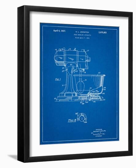 Kitchenaid Kitchen Mixer Patent-Cole Borders-Framed Art Print