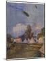 Kite Balloons, Roehampton, 1915, from British Artists at the Front, Continuation of the Western Fro-John Lavery-Mounted Giclee Print