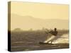 Kite Boarding in the Sacramento River, Sherman Island, Rio Vista, California-Josh Anon-Stretched Canvas