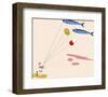 Kite Fish-Fred Peault-Framed Giclee Print