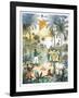 Kite Flyers-Jack Hofflander-Framed Collectable Print