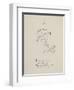 Kite Illustrations and Verses From Nonsense Alphabets Drawn and Written by Edward Lear.-Edward Lear-Framed Giclee Print