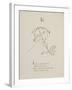 Kite Illustrations and Verses From Nonsense Alphabets Drawn and Written by Edward Lear.-Edward Lear-Framed Giclee Print