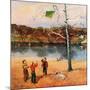 "Kite in the Tree", March 10, 1956-John Clymer-Mounted Giclee Print