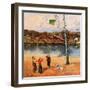 "Kite in the Tree", March 10, 1956-John Clymer-Framed Giclee Print