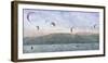 Kite Surfers-Pete Kelly-Framed Giclee Print