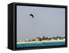 Kite Surfing at Santa Maria on the Island of Sal (Salt), Cape Verde Islands, Africa-R H Productions-Framed Stretched Canvas