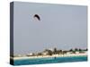 Kite Surfing at Santa Maria on the Island of Sal (Salt), Cape Verde Islands, Africa-R H Productions-Stretched Canvas