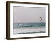 Kite Surfing at Santa Maria on the Island of Sal (Salt), Cape Verde Islands, Africa-R H Productions-Framed Photographic Print