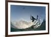 Kite Surfing on Red Sea Coast of Egypt, North Africa, Africa-Louise-Framed Photographic Print