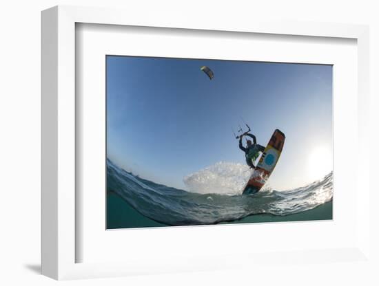 Kite Surfing on Red Sea Coast of Egypt, North Africa, Africa-Louise-Framed Photographic Print