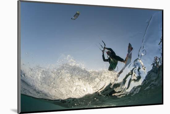 Kite Surfing on Red Sea Coast of Egypt, North Africa, Africa-Louise-Mounted Photographic Print