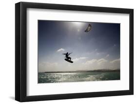 Kite Surfing on Red Sea Coast of Egypt, North Africa, Africa-Louise-Framed Photographic Print