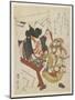 Kite with an Actor's Face-Utagawa Kuniyasu-Mounted Giclee Print