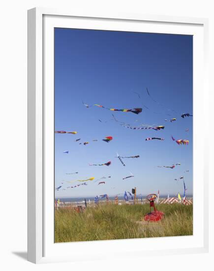 Kites, International Kite Festival, Long Beach, Washington, USA-Jamie & Judy Wild-Framed Premium Photographic Print