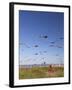 Kites, International Kite Festival, Long Beach, Washington, USA-Jamie & Judy Wild-Framed Premium Photographic Print