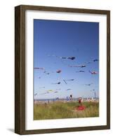 Kites, International Kite Festival, Long Beach, Washington, USA-Jamie & Judy Wild-Framed Photographic Print