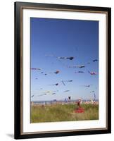 Kites, International Kite Festival, Long Beach, Washington, USA-Jamie & Judy Wild-Framed Photographic Print