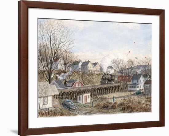 Kites Of March-Stanton Manolakas-Framed Premium Giclee Print