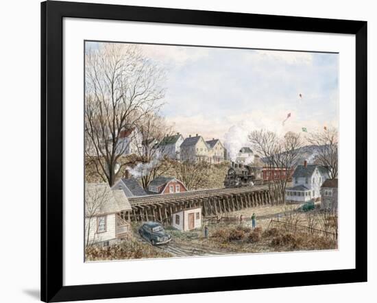 Kites Of March-Stanton Manolakas-Framed Premium Giclee Print