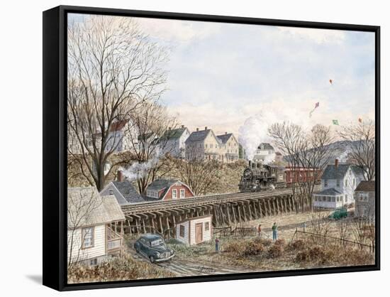 Kites Of March-Stanton Manolakas-Framed Stretched Canvas