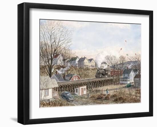 Kites Of March-Stanton Manolakas-Framed Giclee Print