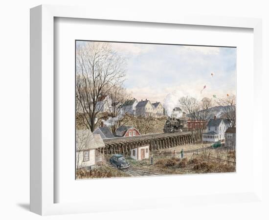 Kites Of March-Stanton Manolakas-Framed Giclee Print