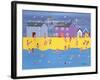 Kites on the Beach-Gordon Barker-Framed Giclee Print