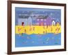 Kites on the Beach-Gordon Barker-Framed Giclee Print